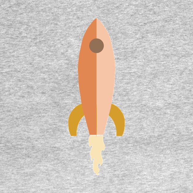 Rocket - Orange by littlemoondance